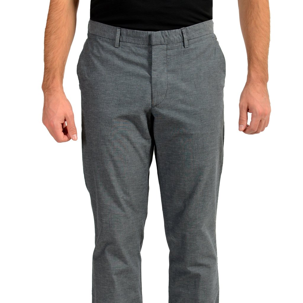 Hugo Boss Men's "Kaito1" Stretch Straight Leg Pants Us 30 It 46